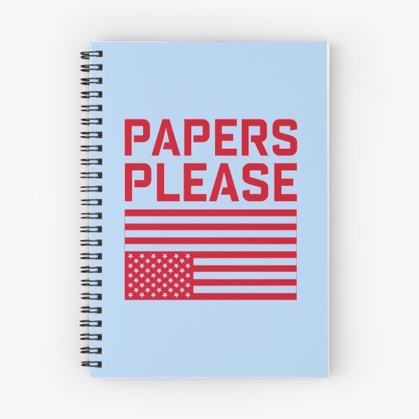 Item preview, Show Me  Your Papers Please   designed and sold by ribbenhandmade.