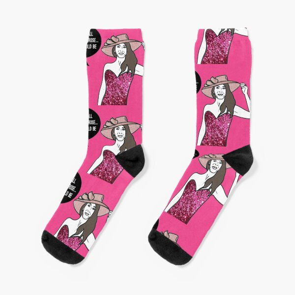 Diamonds and Rose Socks