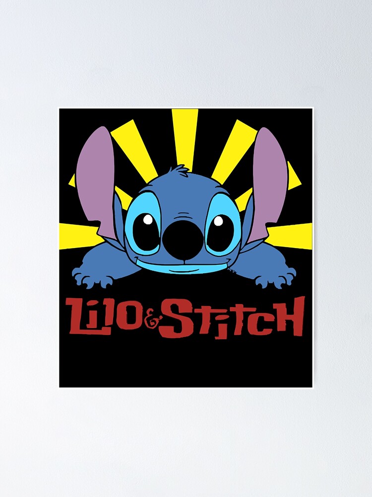 Cute Stitch Poster for Sale by Julia2Julia