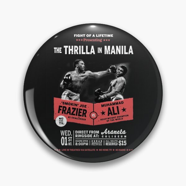 Item preview, Ali Vs Frazier Thrilla in Manila dark healther designed and sold by NathanASoto.