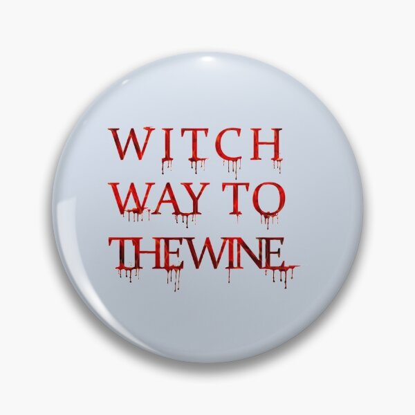 Item preview, witch way to the wine   designed and sold by ribbenhandmade.
