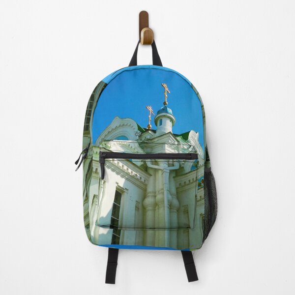 Item preview, Orthodox temple against the background of the blue cloudless sky, architectural decision  designed and sold by helenkaiy.