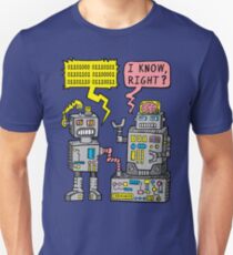 Robotergespräch Slim Fit T-Shirt