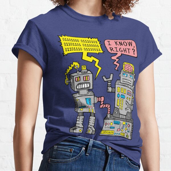 Robot Talk Classic T-Shirt