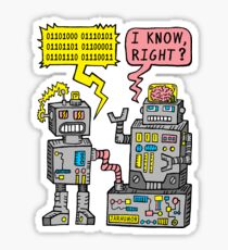 Robot Talk Sticker