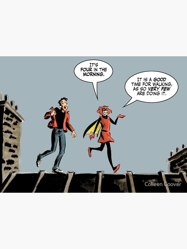 Thumbnail 3 of 3, Sticker, Bandette - 4am designed and sold by colleencoover.