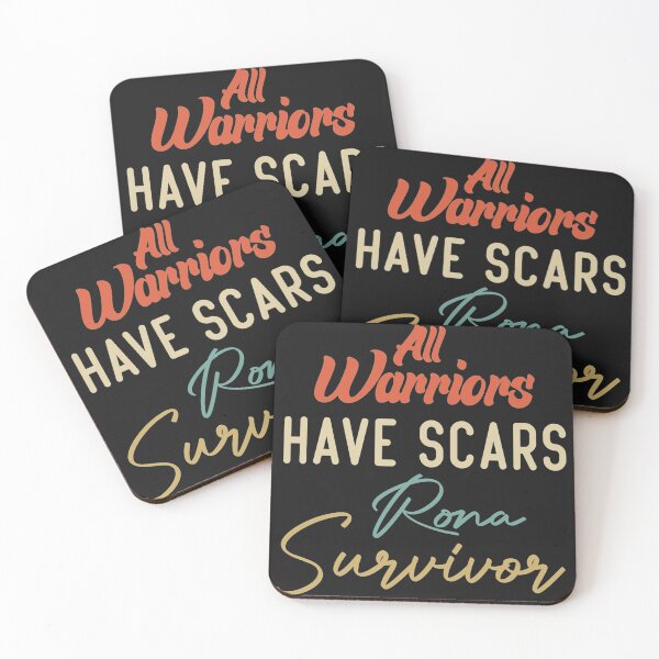 Item preview, All Warriors Have Scars Rona Survivor   designed and sold by ribbenhandmade.