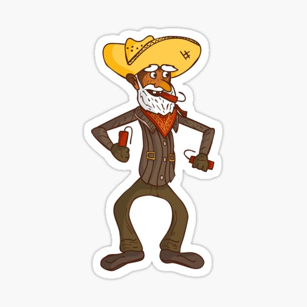 Commence the Dynamite Jigglin' Sticker