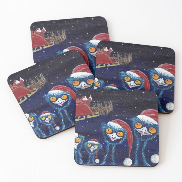 Item preview, An Emu Christmas  designed and sold by Jaynesart.