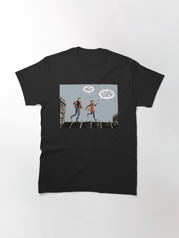 Thumbnail 3 of 7, Classic T-Shirt, Bandette - 4am designed and sold by colleencoover.