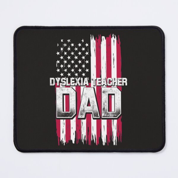 Item preview, Dyslexia teacher dad american flag proud designed and sold by Themngocbao.