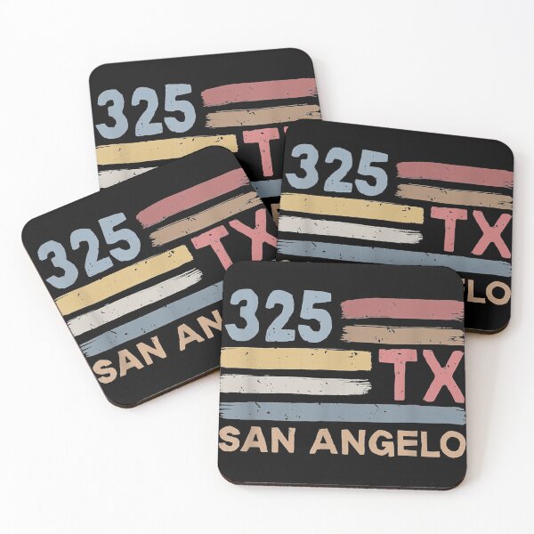 Item preview, Retro San Angelo Area Code 325 Residents State Texas designed and sold by GracielaSimms.