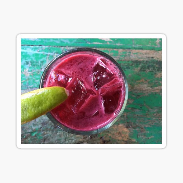 gorgeous pink margarita Sticker