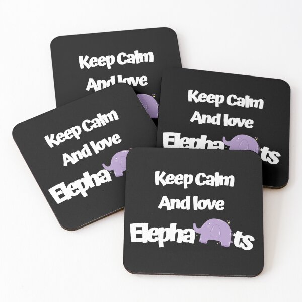 Item preview, Keep Calm And Love Elephants 2 designed and sold by Nesro34.