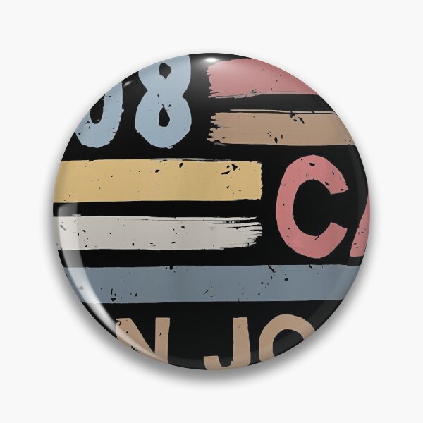 Item preview, Retro San Jose Area Code 408 Residents State California designed and sold by GracielaSimms.