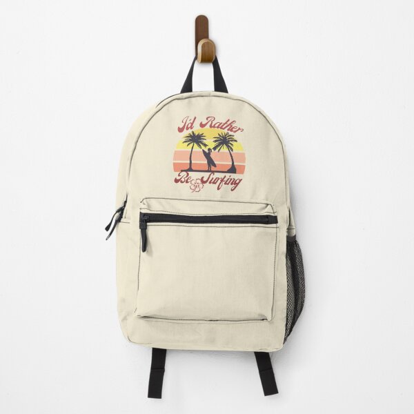Item preview, Id rather be Surfing - I would rather be surfing - Rerto sun set - Surfer GRL - Chasing Sunsets designed and sold by MinimalSketches.