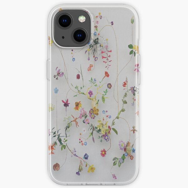 Fleurs pressées Coque souple iPhone