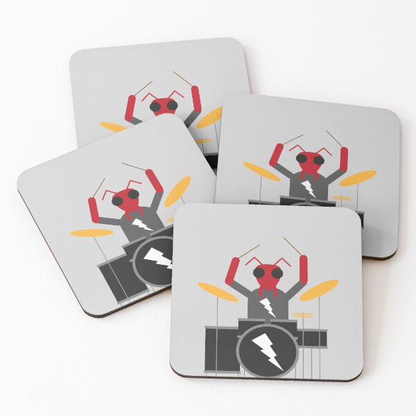 Item preview, Ant Playing Drums designed and sold by The-Gorilla.