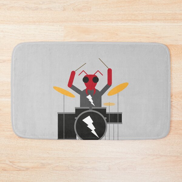 Item preview, Ant Playing Drums designed and sold by The-Gorilla.