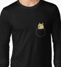 Pocket Doge Long Sleeve T-Shirt