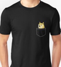 Pocket Doge Slim Fit T-Shirt