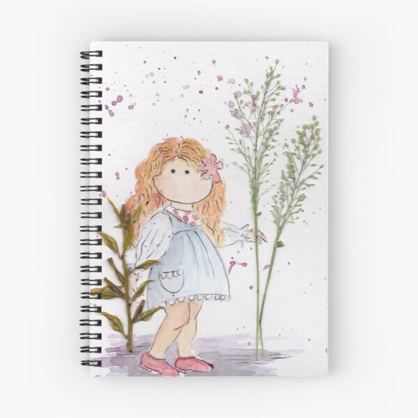 Item preview, Little Girl in the Garden designed and sold by Beescart.