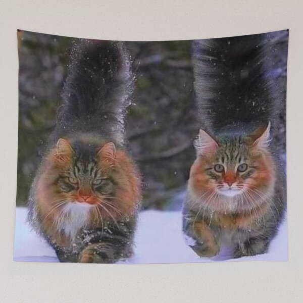 Item preview, Beautiful Norwegian Forest Cats designed and sold by Maddie4Real.