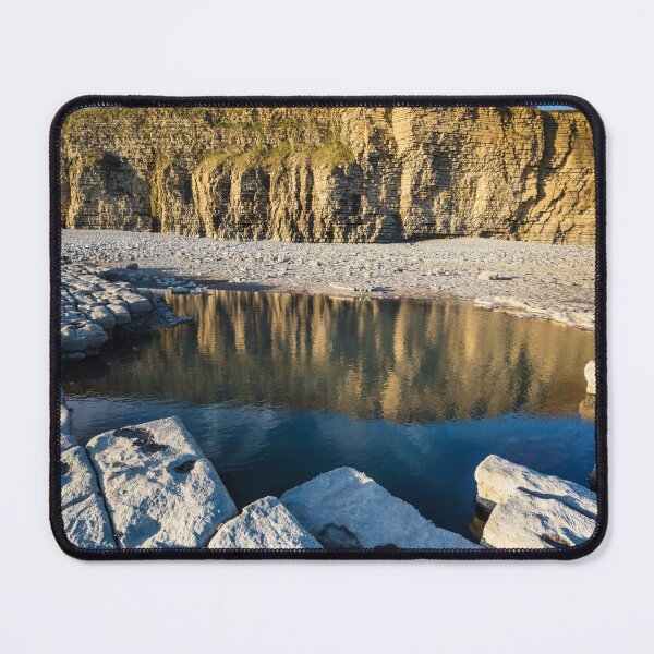 Item preview, Cliff Reflections at Colhugh Beach, south Wales designed and sold by heidipics.