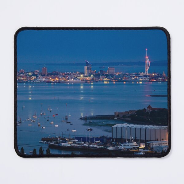 Item preview, Portsmouth Harbour at Night, Hampshire designed and sold by heidipics.