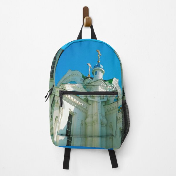 Item preview, Orthodox temple against the background of the blue cloudless sky, architectural decision  designed and sold by helenkaiy.