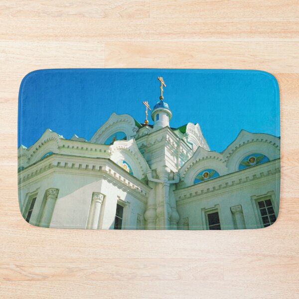 Item preview, Orthodox temple against the background of the blue cloudless sky, architectural decision  designed and sold by helenkaiy.