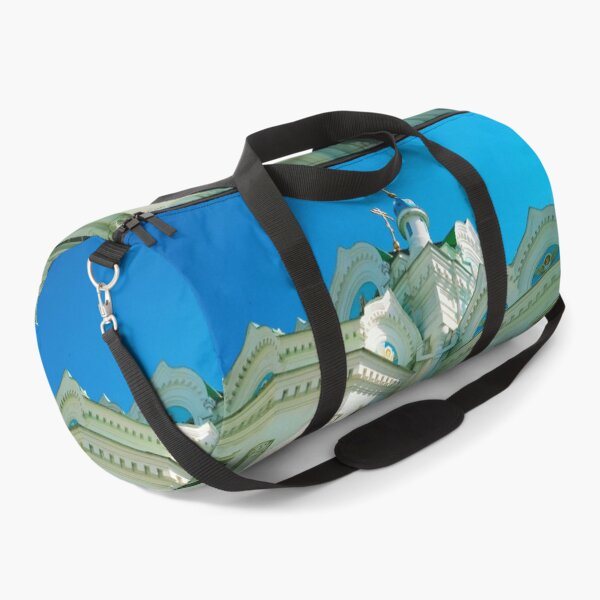 Item preview, Orthodox temple against the background of the blue cloudless sky, architectural decision designed and sold by helenkaiy.