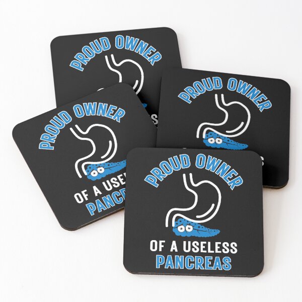 Item preview, Proud Owner Of A Useless Pancreas (Diabetes Awareness) designed and sold by i-longmanshop.