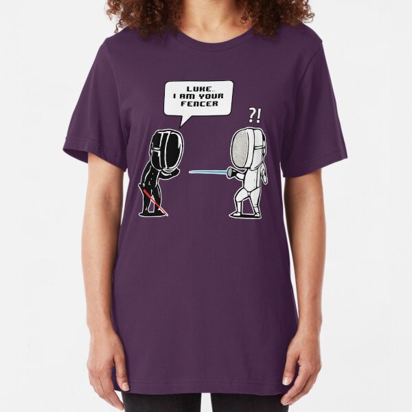 Luke.. I Am Your Fencer Slim Fit T-Shirt