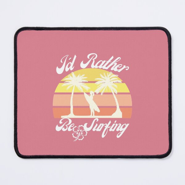 Item preview, Id rather be Surfing - Chasing Sunsets - Rerto sun set - Surfer GRL - Summer enjoy life designed and sold by MinimalSketches.