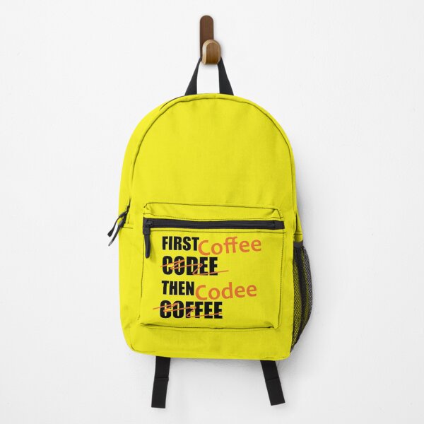 Item preview, First Coffee then Codee Funny Programming Quote designed and sold by IrinchiDE.