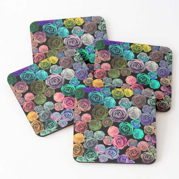 Item preview, succulents watercolor trendy bright colors pattern designed and sold by cutecrazytshirt.