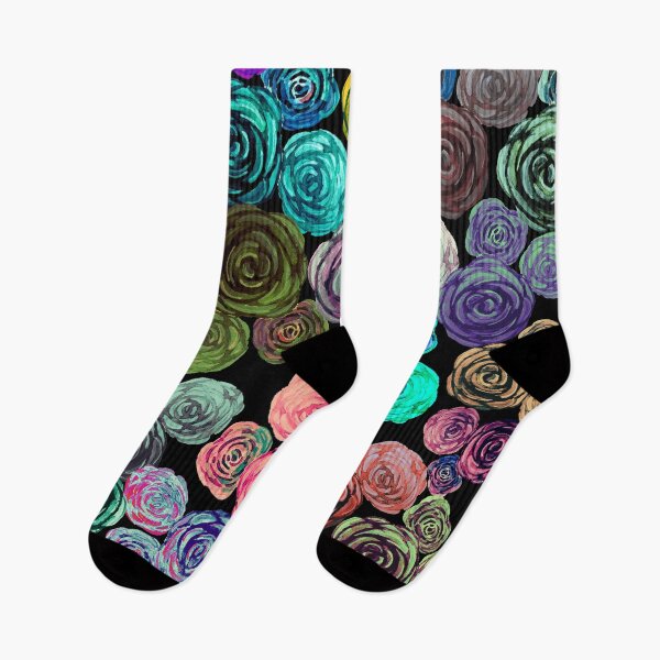 Item preview, succulents watercolor trendy bright colors pattern designed and sold by cutecrazytshirt.