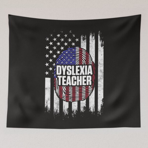 Item preview, Dyslexia teacher DNA american flag designed and sold by Themngocbao.