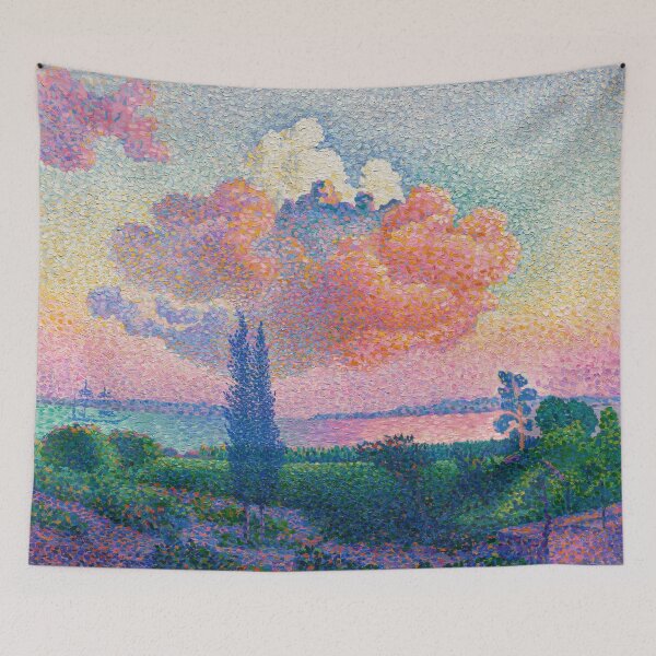 Item preview, Classic Pink Cloud Painting  designed and sold by JoyforU.