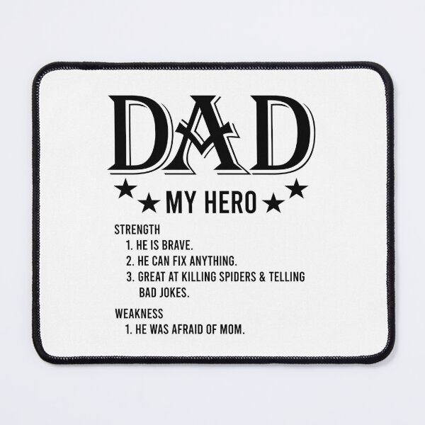 Item preview, Funny DAD is my hero. designed and sold by KA DESIGNS.