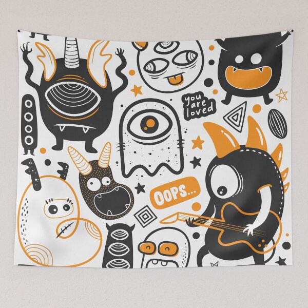 Item preview, Crazy Jelly Beans | Funny Monsters designed and sold by Obsesie.
