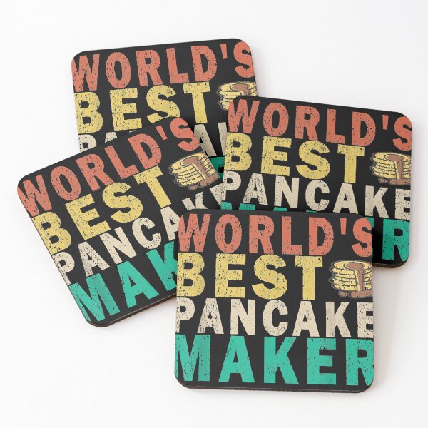 Item preview, World's Best Pancake Maker Funny Retro designed and sold by WilletteDeluca.