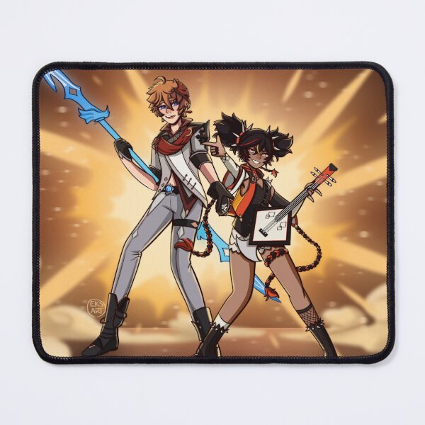 Item preview, Time to Rock! Xinyan and Childe designed and sold by TwenyOneArtists.