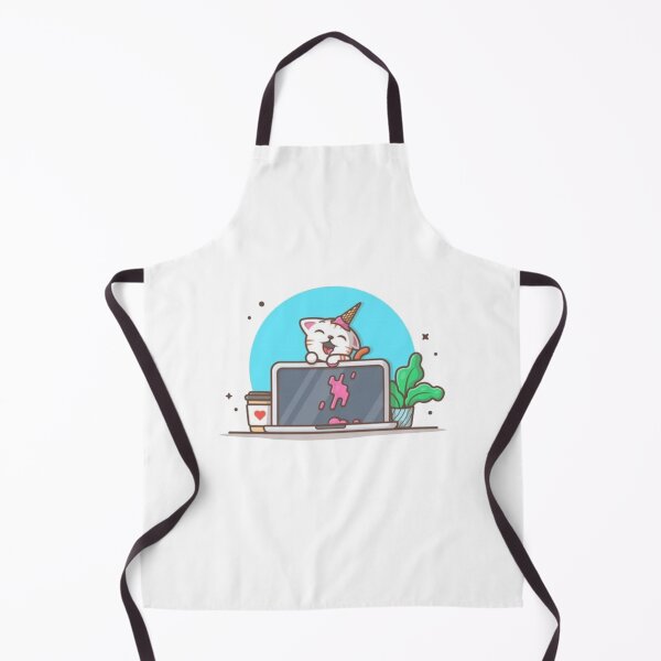 Item preview, Cat on Laptop designed and sold by Pets-love-it.