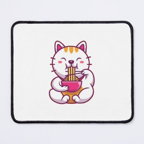 Item preview, ManekiNeko who eats noodles designed and sold by Pets-love-it.