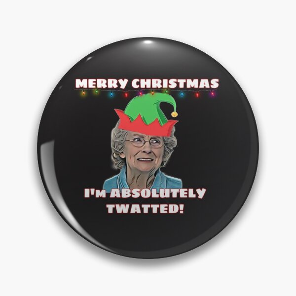 Item preview, Doris Gavin _amp_ Stacey “Absolutely Twtted” Christmas   designed and sold by InkyApparel.