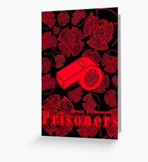Prisoners Alternative Minimal Movie Design Greeting Card