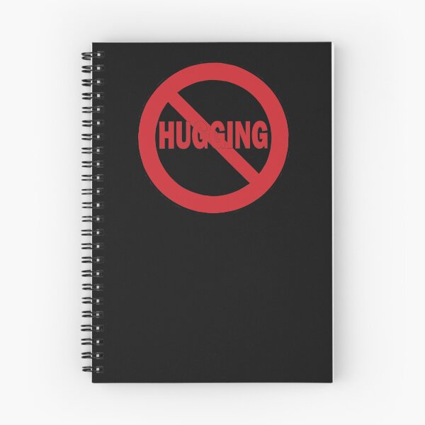 Item preview, No Hugging prohibited funny design designed and sold by Solotree.