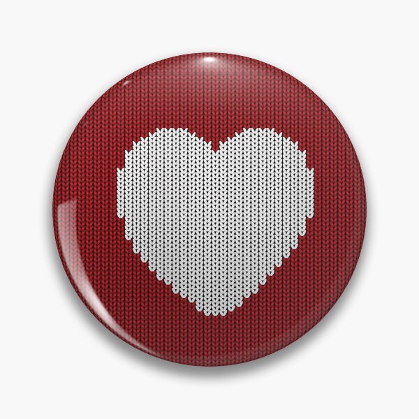Item preview,  Seamless heart knitting pattern designed and sold by urban-color.
